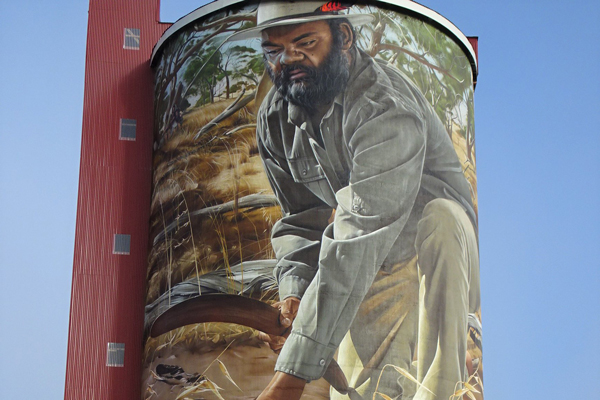 Horsham-Silo- Silo art in Horsham